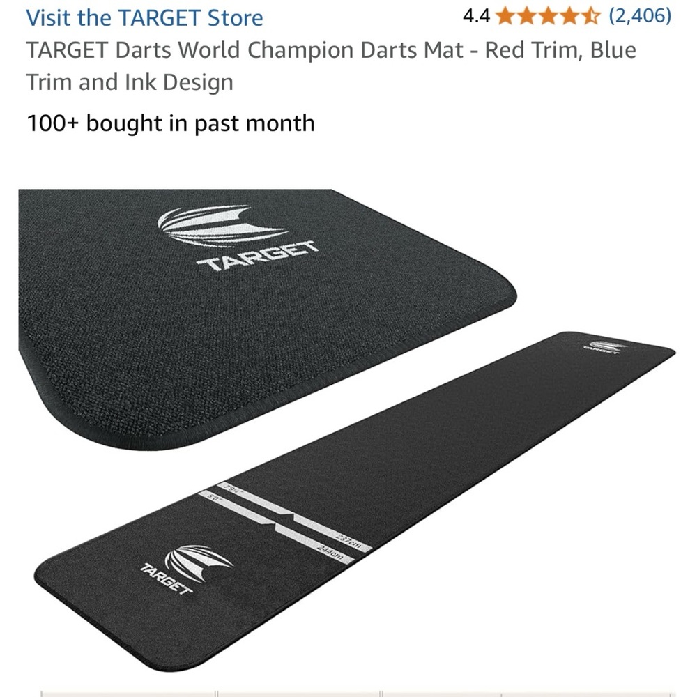 New in box dart mat